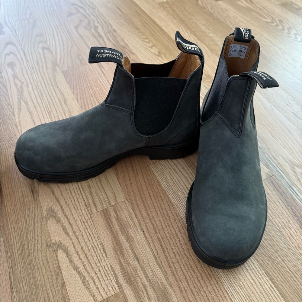 NWT Men’s Blundstone 587 Chelsea Boot in Rustic Black